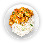 Fried Rice & Chicken Pathia 