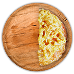 1/2 Crunch Pizza 