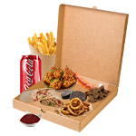 10'' Grill Box With Pitta 