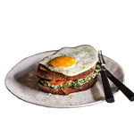 Croque Salmon 