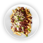 Chips, Cheese & Spicy Mince 
